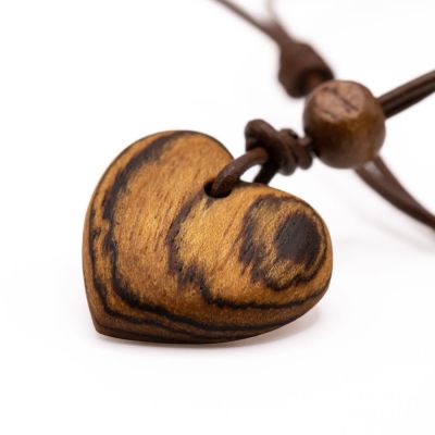 Holzkette / HERZ BOCOTE