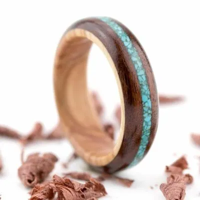 Walnut Prestige – Holzring aus Walnussholz & Fliederholz
