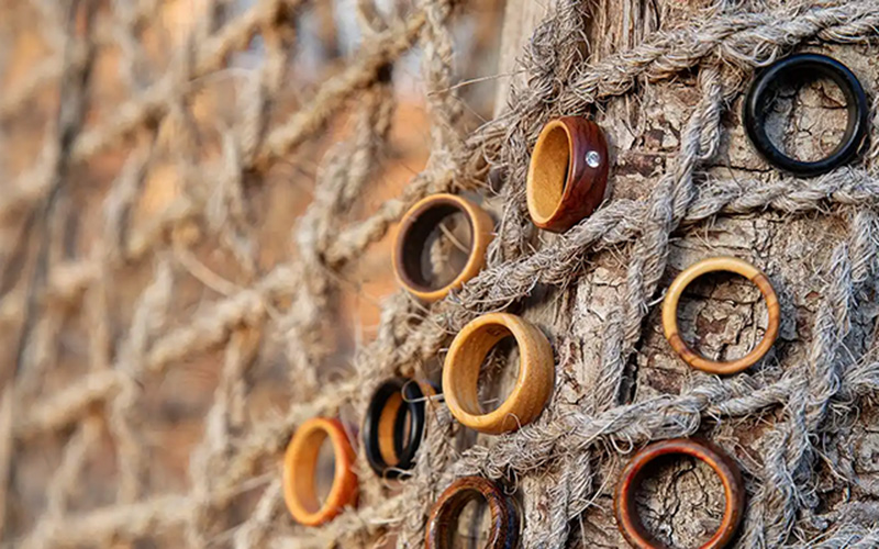 Holzringe und Trauringe aus Holz von michelwald